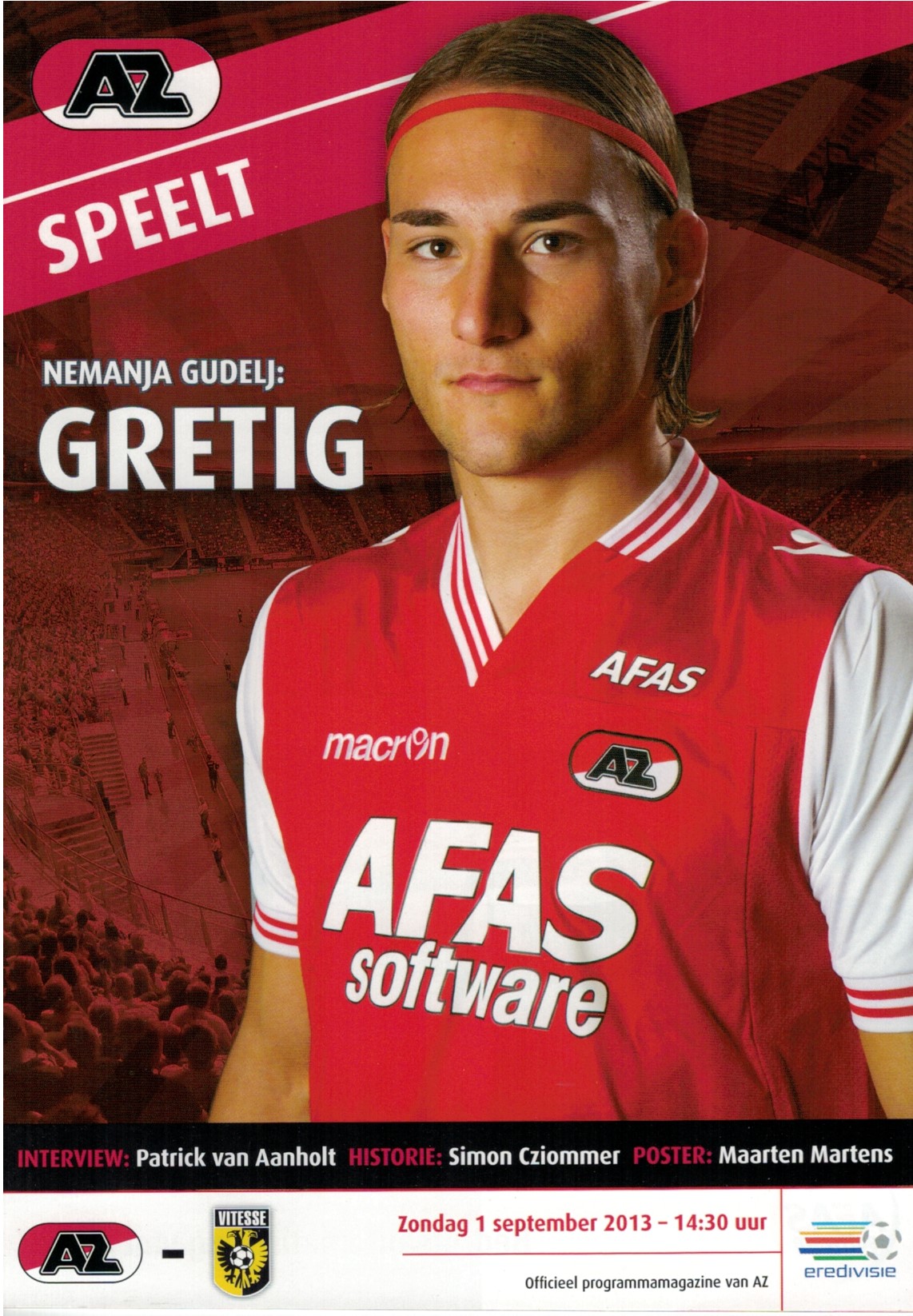 AZ Programma 1-sep-2013 Vitesse thuis